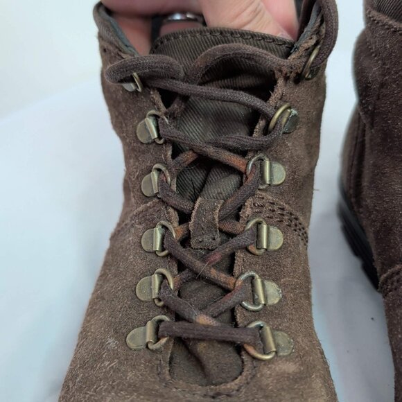 Clarks Collection Men's Darian Heath Dark Brown Suede Leather Lace-Up Boots - Picture 6 of 8